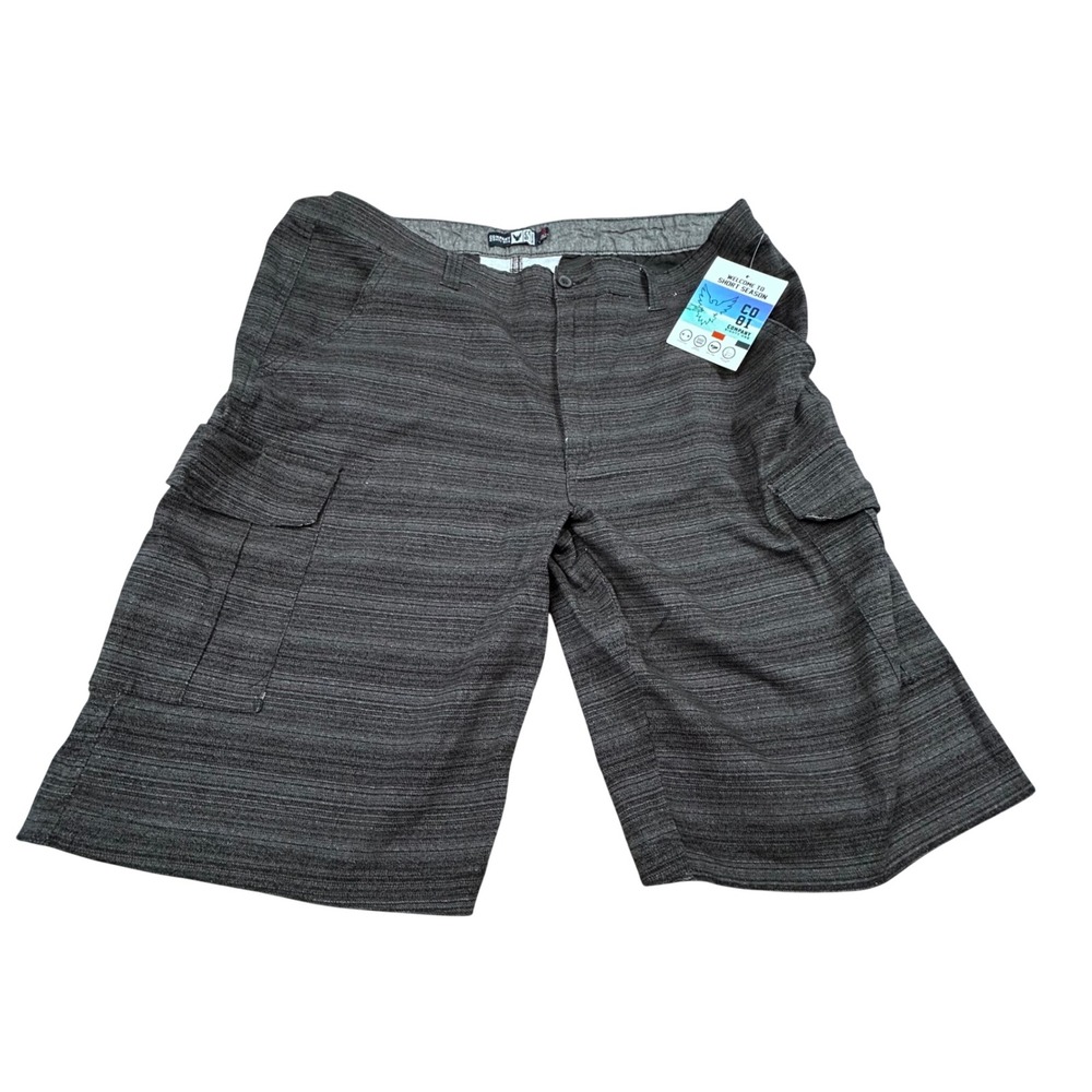 CO81 Company Eighty One Men's Cargo Shorts Black Size 40 cargo Streetwear